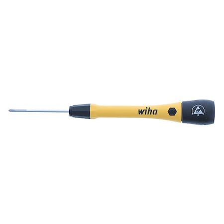 Wiha ESDPrecisionScrDrv, Phl, #00, Blc, Round 27331