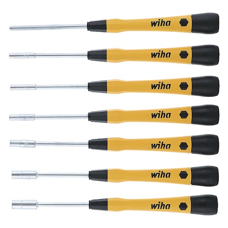 Wiha Solid Shank Precision Nut Driver Set 27792