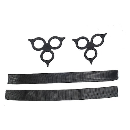 Lockjaw Synthetic Shackle Kit, 12" L x 1/4" W, PK2 16-056312