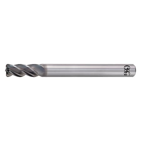 Osg Corner Radius End Mill, Milling 1/2" dia., Corner Radius: 0.015 in 82103221
