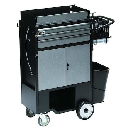 Flexcart Tool Utility Cart, 2 Shelves, 37 1/2 in W, 45 in H FC-300LEWBT