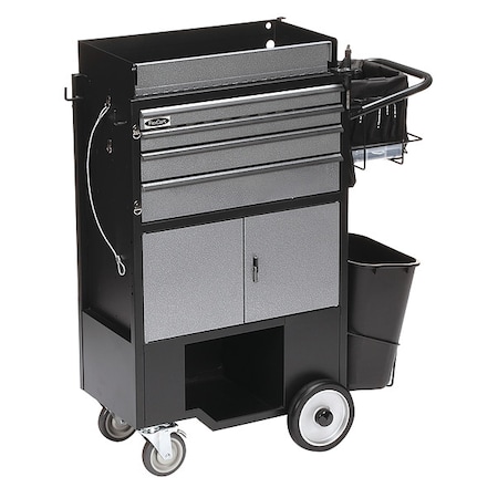 Flexcart Tool Utility Cart, 2 Shelves, 37 1/2 in W, 45 in H FC-400LENT