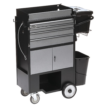 Flexcart Tool Utility Cart, 2 Shelves, 37 1/2 in W, 45 in H FC-400PCNT