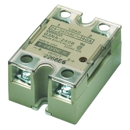 Omron Solid State Relay, Screw Clamp, Surface, Photocoupler G3NA-225B-UTU AC100-240