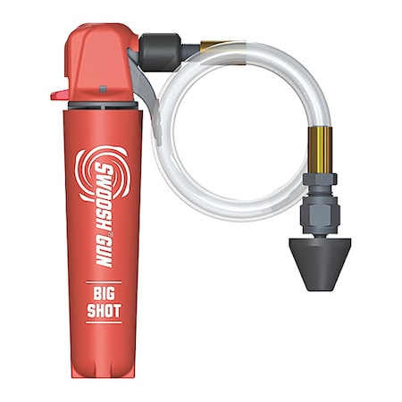 Diversitech Drain Clearing Gun, CO2 Cartridge, 800 psi SG-1