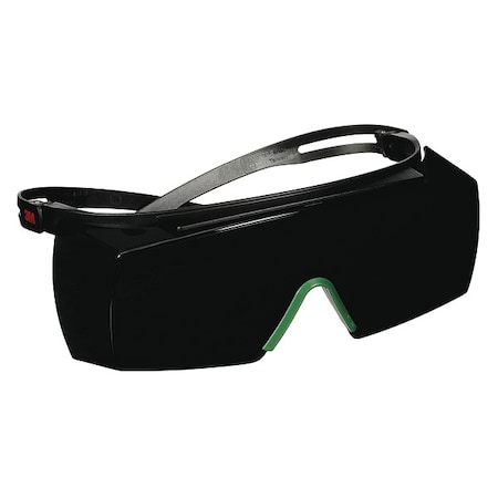 3M SecureFit 3700, Welding Safety Glasses, Anti-Scratch, Shade 5.0 Lens, Black Frame, Frameless SF3750AS-BLK