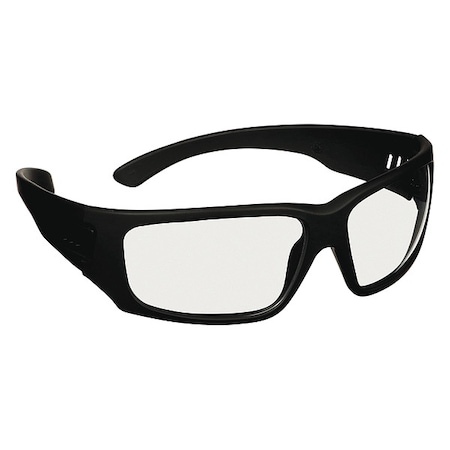 3M Maxim 1000, Safety Glasses, Clear Lens, Full-Frame, Wraparound MXE1001SGAF-BLK