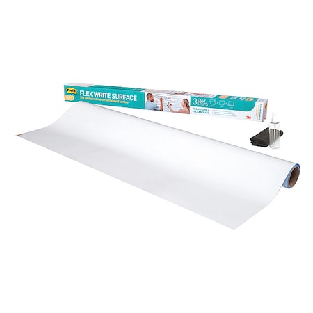 Post-It Dry Erase Sheet, Plastic, 36 in, 24 in EE3x2