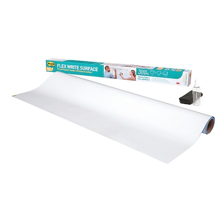 Post-It Dry Erase Sheet, Plastic, 96 in, 48 in EE8x4