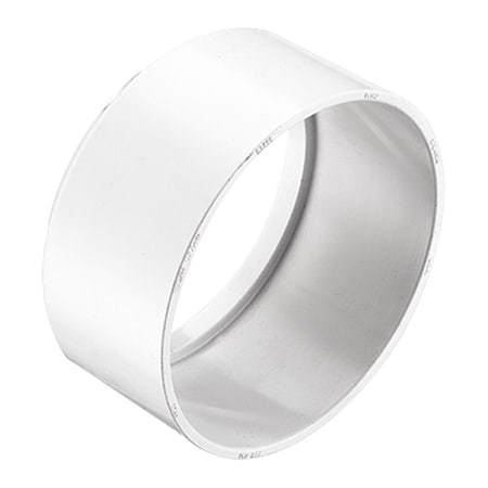 Zoro Select PVC Spigot, Spigot, 4 in Pipe Size P118-040