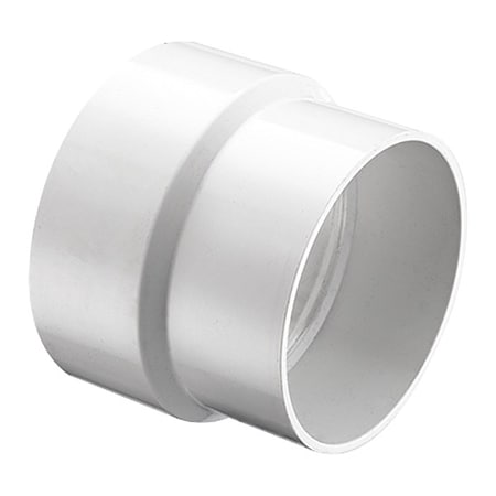 Zoro Select PVC Adapter, Socket, 4 in Pipe Size P117-040