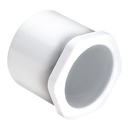 Zoro Select PVC Adapter Bushing, Socket x Spigot, 4 in x 1 1/2 in Pipe Size 437-419