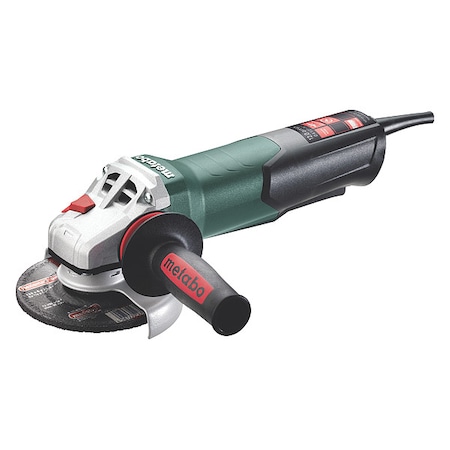 Metabo Angle Grinder, 5 in, 4-1/2 in Dia, 11,000  RPM WP 13-125 Quick