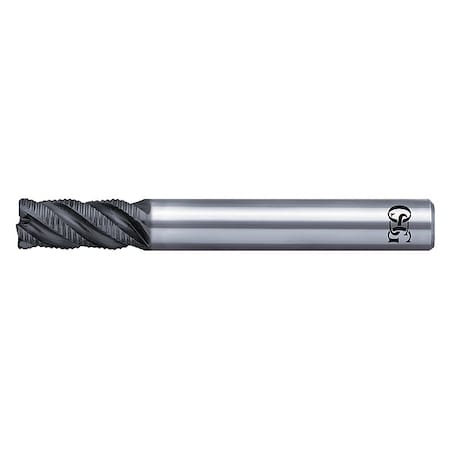 Osg Roughing End Mill, 0.375 in, Carbide 38201811