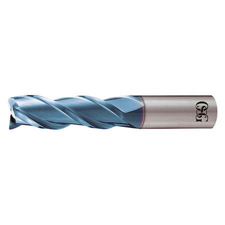 Osg Square End Mill, 0.5 in, Carbide 28430000