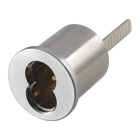 Assa Abloy Accentra Rim Cylinder, Satin Chrome Finish, Grade 1 K680 1-3/8 626 LC