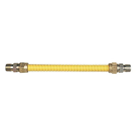 Dormont Gas Connector, Hose 1/2" dia., Yellow 30C-3131-48