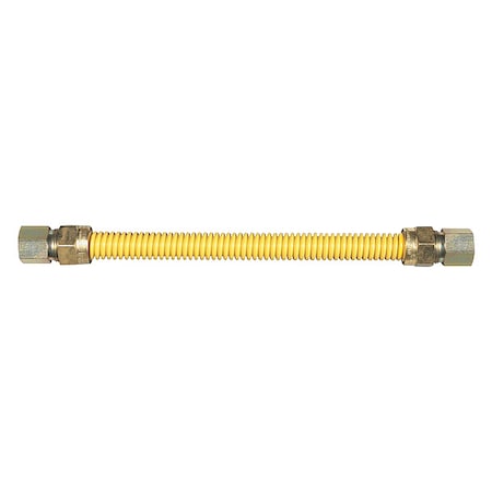 Dormont Gas Connector, Hose 1/2" dia., Yellow 30C-3232-36