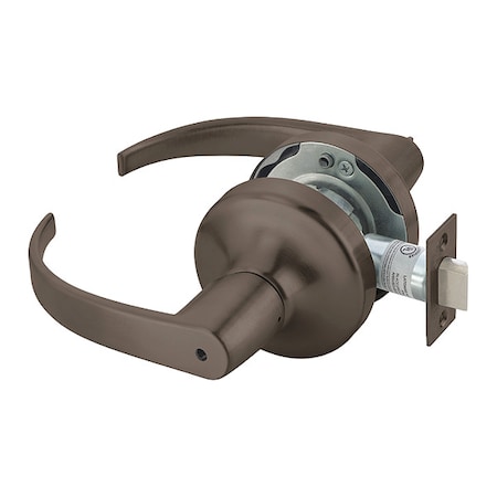 Assa Abloy Accentra Door Lever Lockset, Mechanical, Privacy 4702LN PB 613E
