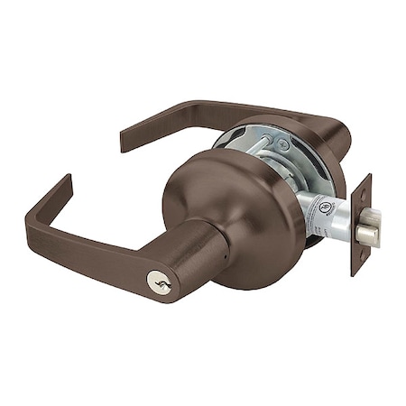 Assa Abloy Accentra Door Lever Lockset, Mechanical, Entrance 4707LN AU 613E SCH C