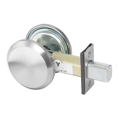 Assa Abloy Accentra Deadbolt, Cylindrical, Satin Chrome Finish D242 626