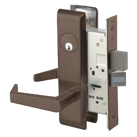 Assa Abloy Accentra Mortise Lockset, Mechanical, Dormitory 8822FL AUCN 613E RH LC