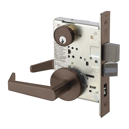 Assa Abloy Accentra Mortise Lockset, Mechanical, Entrance 8847FL AUR 613E RH LC