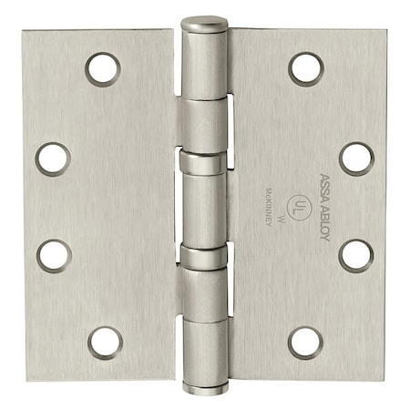 Mckinney Hinge, Screw-On Mounting, Ball Bearing 4 1/2X4 1/2 TA2714 15