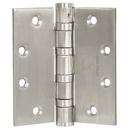 Assa Abloy Accentra Hinge, Screw-On Mounting, Ball Bearing 5X4 1/2 T4A3386 32D NRP