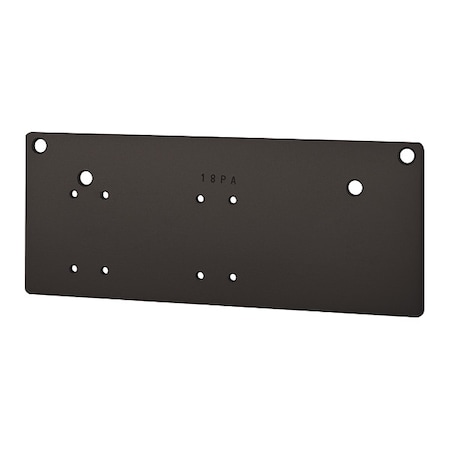 Assa Abloy Accentra Door Closer Drop Plate, Dark Brz Finish 5800RDP 690