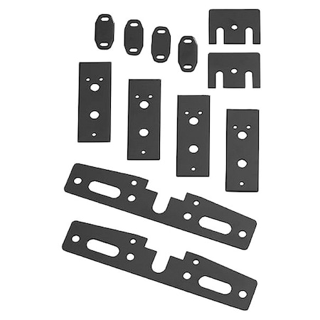 Assa Abloy Accentra Shim Kit, Black Painted Finish, 2-1/2" L 224 693 SHIM KIT-2110
