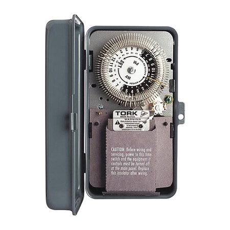 Nsi Tork Cycle Skip A Day Timer 480V Spdt 24 Hr 8007U