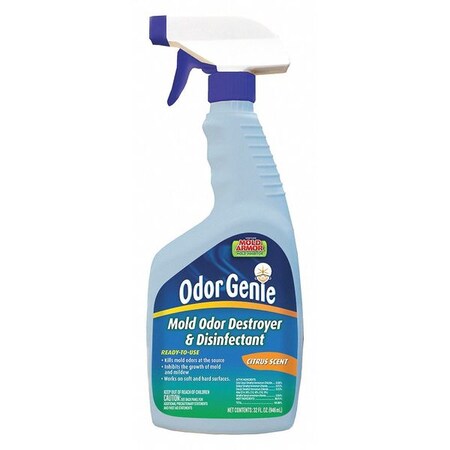 Odor Genie Liquid 32 oz. Mold, Mildew and Odor Remover, Trigger Spray Bottle, 6 PK FG70CS