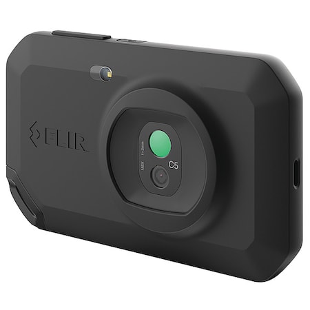 Flir Thermal Camera, -4 Degrees  to 752 Degrees F, 70 mK, 640 x 480 Display, 54 Degrees  x 42 Degrees FLIR C5