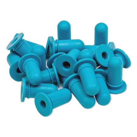 Heathrow Scientific Filler, Rubber, 3mL Cap., 1.6" H, PK24 HS20629B