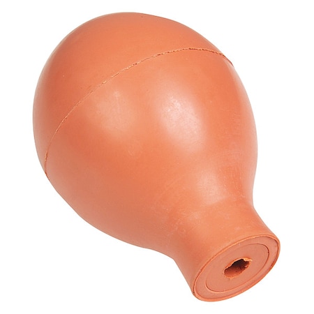 Heathrow Scientific Bulb, Rubber, 15mL Cap., 56mm H, 1.34" dia. HS20630B