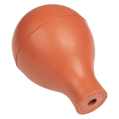 Heathrow Scientific Bulb, Rubber, 30mL Cap., 66mm H, 1.81" dia. HS20630C