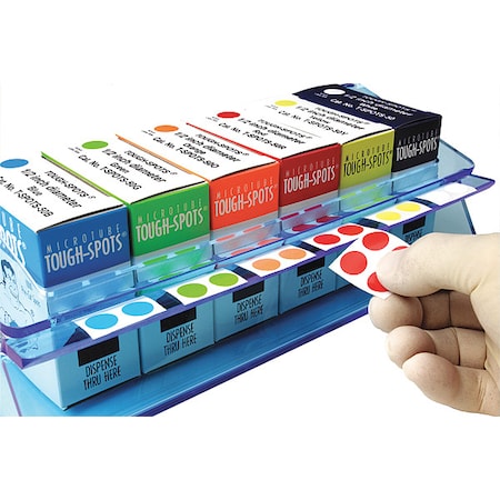 Heathrow Scientific Label Station, 11" L, 4.7" W, 3.5" H, Blue HS23460