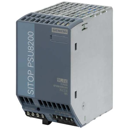 Siemens Stabilized Power Supply, 400/500V AC, 24V DC, 480 W, 20 A, DIN Rail 6EP34368SB000AY0