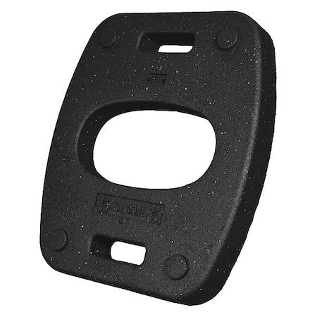 Zoro Select Vertical Panel Base, 2-5/8" Height, 18-1/2" Width 03-760-30