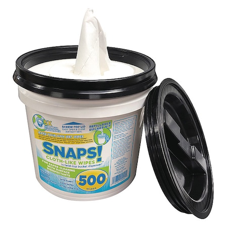 Snaps Dry Wipe Roll, General Purpose, White NW-00440-500B