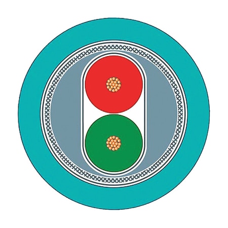 Siemens PROFIBUS FC Trailing Cable, PROFIBUS tra 6XV18303EH10