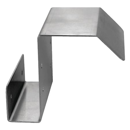 Don-Jo Door Pull, Stainless Steel, 5-1/2" W, 5" L 46-630