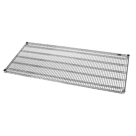 Quantum Storage Systems Wire Shelf, 24x72in, LdCap 1,000lb 2472CHD
