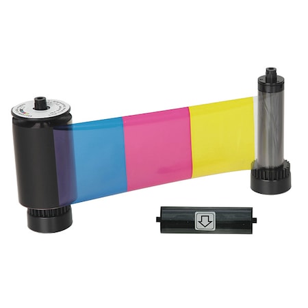 Sicurix ID Card Printer Ribbon, Zebra, YMCKO 800100-150