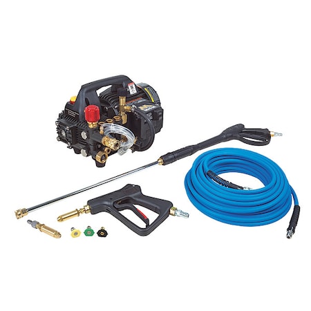 Mi-T-M Corded Pressure Washer, Cold, 1400psi, 120V CM-1400-1MEH-M