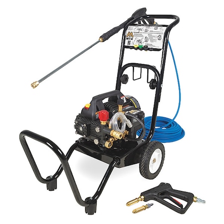 Mi-T-M CordedPressureWasher, Cold, 1400psi, 120V CM-1400-0MEC-M