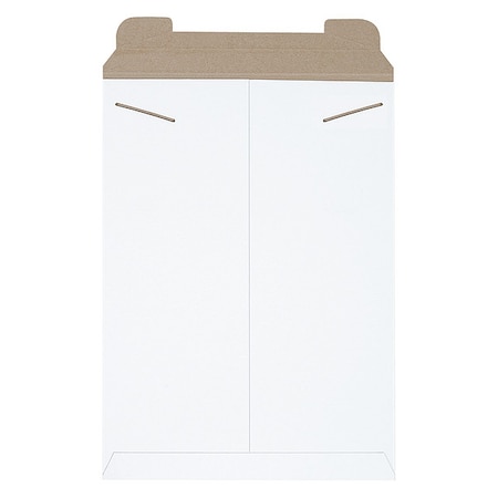 Stayflats Flat Mailers, 13" x 18", White, PK100 RM6W