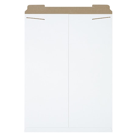 STAYFLATS Flat Mailers, 20" x 27", White, 50/Bundle RM12SFW