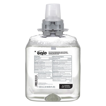 Gojo 1,250 mL Foam Hand Soap Cartridge 5169-04